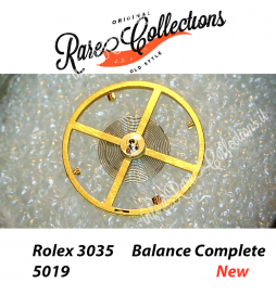 NEW Nuovo Rolex 3035 5019 Balance Complete Bilanciere