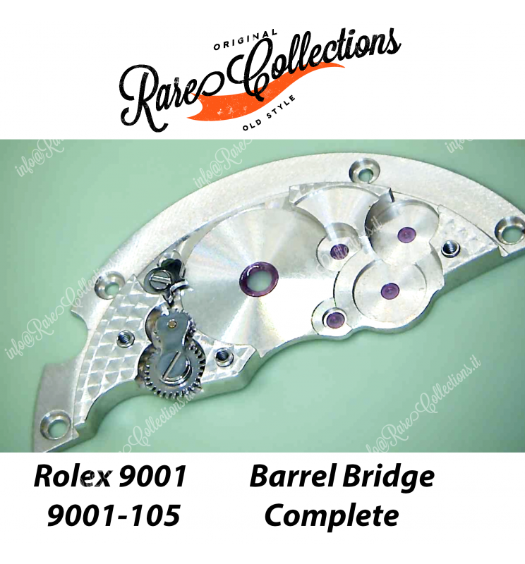 NEW Nuovo Rolex 9001-105 Barrel Bridge Ponte Bariletto Completo SkyDweller NEW Nuovo Rolex 9001-105 Barrel Bridge Ponte Bariletto Completo SkyDweller