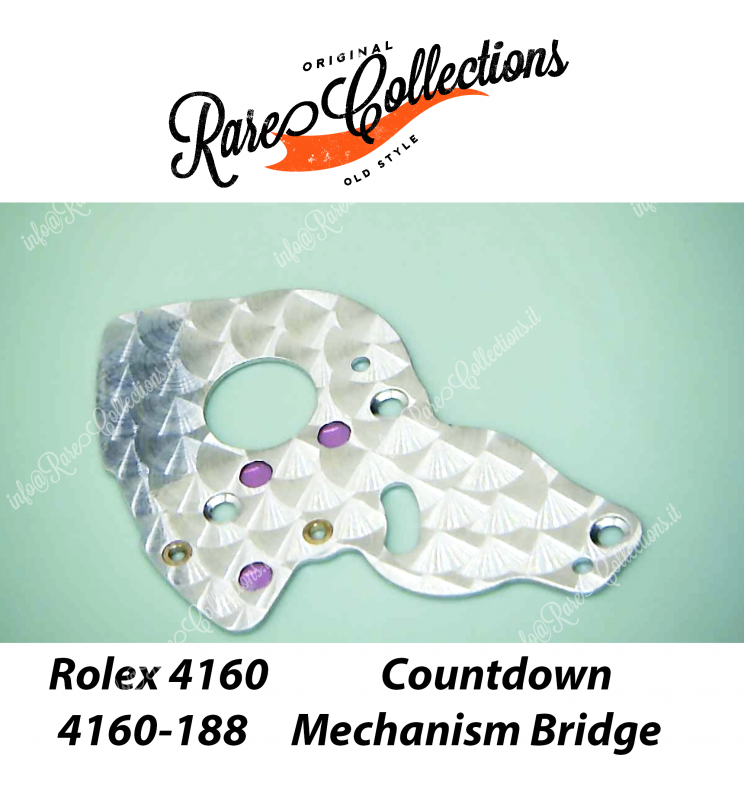 NEW per Rolex 4160-188 Countdown mechanism bridge Nuovo