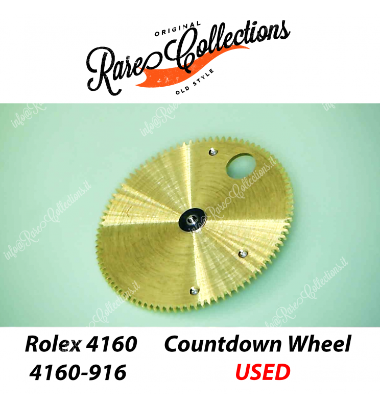 USED usato per Rolex 4160-916 Countdown Wheel Ruota conto alla rovescia USED usato per Rolex 4160-916 Countdown Wheel Ruota conto alla rovescia