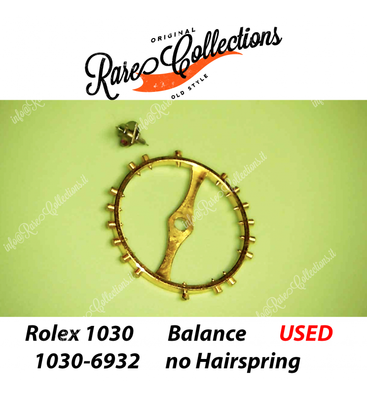 USED Rolex 1030 6932 Balance Bilanciere 1036 For Repair Ricambio