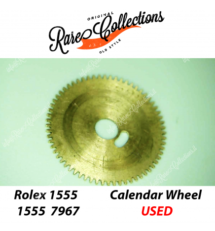 USED per Rolex 1555 1556 7967 Day Date1803 Calendar Wheel Ruota Calendario Usato