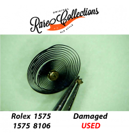 Rolex 1570-8106 1575 8106 Bilanciere Balance Spirale sistemare Broken Damage .2