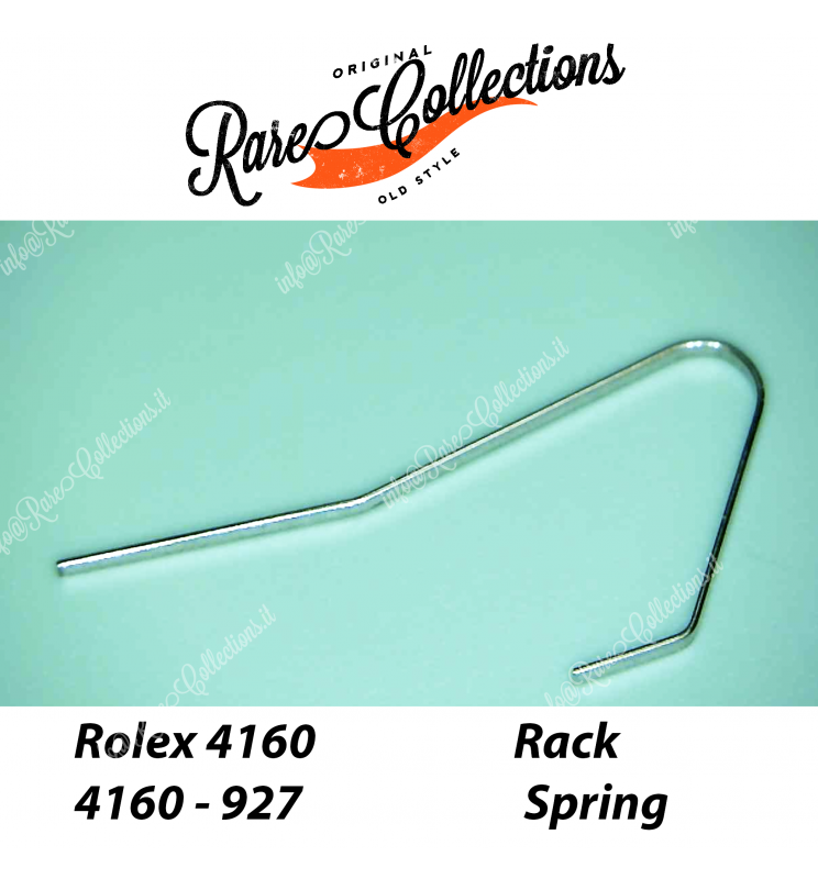 NEW Nuovo Rolex Yacht Master II 4160-927 4161 Rack Spring Ricambio NEW Nuovo Rolex Yacht Master II 4160-927 4161 Rack Spring Ricambio