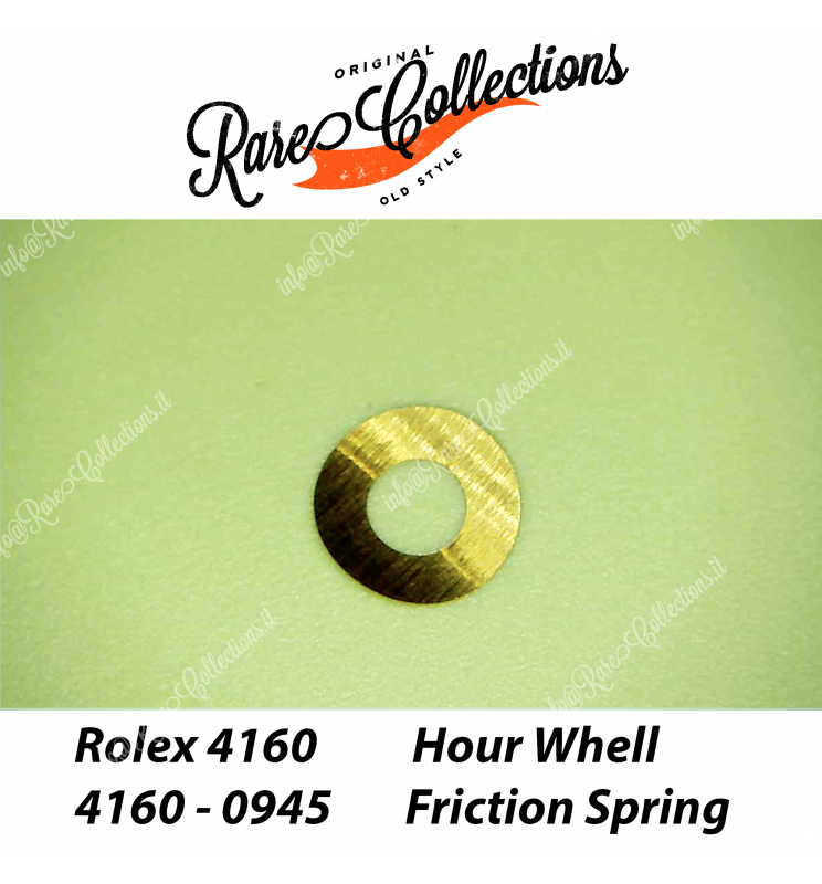 NEW Nuovo Rolex Yacht Master II 4160-0945 4161 Hour Wheel Friction Spring NEW Nuovo Rolex Yacht Master II 4160-0945 4161 Hour Wheel Friction Spring