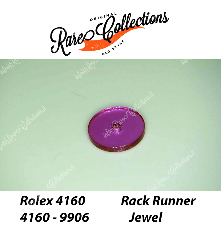 NEW Nuovo Rolex Yacht Master II 4160-9906 4161 Rack runner Jewel NEW Nuovo Rolex Yacht Master II 4160-9906 4161 Rack runner Jewel