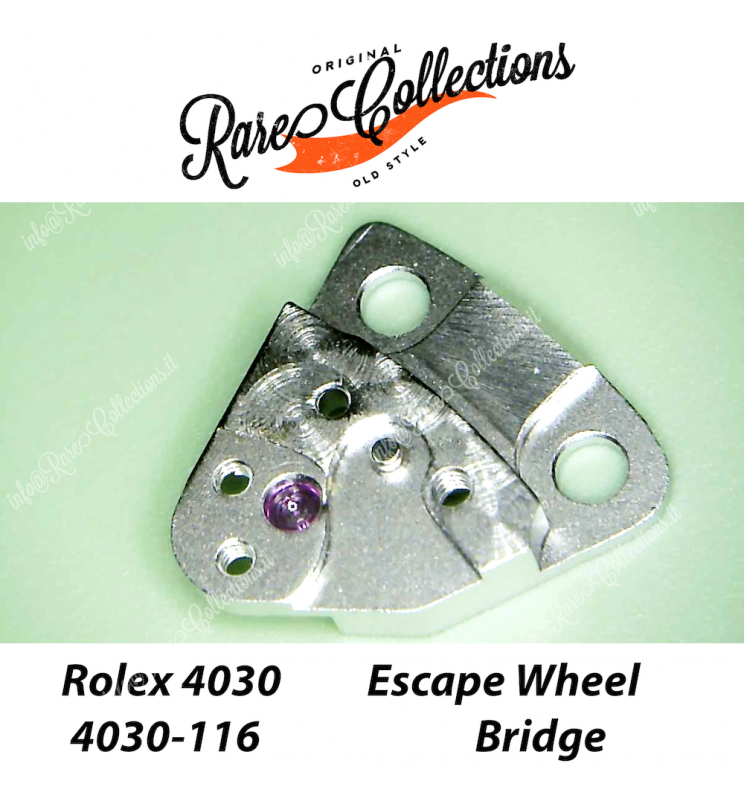 NEW Nuovo Rolex Daytona 4030-116 Escape Wheel Bridge Ponte Ruota Scappamento NEW Nuovo Rolex Daytona 4030-116 Escape Wheel Bridge Ponte Ruota Scappamento
