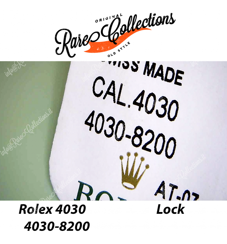 NEW Nuovo Blister Rolex Daytona 4030-8200 Blocco Lock X1