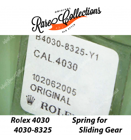NEW Nuovo Blister Rolex Daytona 4030-8325 Spring for Sliding Gear X1 Molla ingranaggio