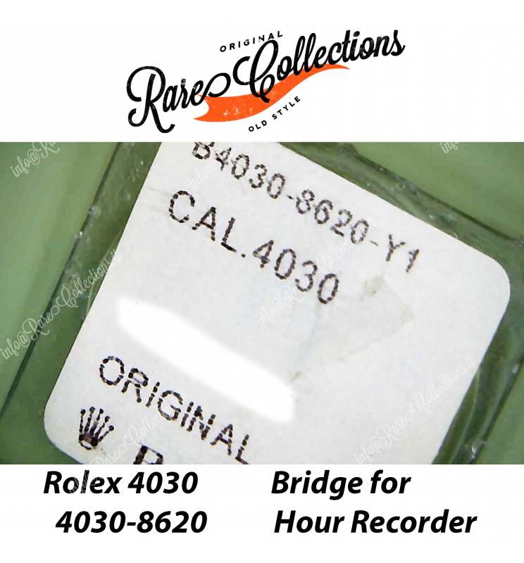 NEW Nuovo Rolex Daytona Bridge for Hour Recorder 4030-8620 X1 Ponte Registratore NEW Nuovo Rolex Daytona Bridge for Hour Recorder 4030-8620 X1 Ponte Registratore