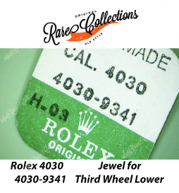 NEW Nuovo Blister Rolex Daytona 4030-9341 Jewel for Third Wheel Lower Gioiello Terza Ruota X1