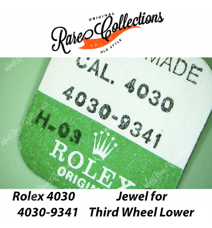 NEW Nuovo Blister Rolex Daytona 4030-9341 Jewel for Third Wheel Lower Gioiello Terza Ruota X1