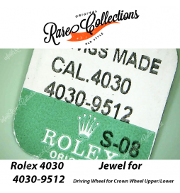 NEW Nuovo Blister Rolex 4030-9512 Daytona Jewel Driving Wheel & Crown Wheel Upper/Lower Gioiello