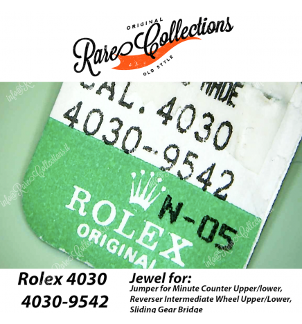 NEW Nuovo Blister Rolex Daytona 4030-9542 Jewel Jumper Minute, Reversing, Sliding X1 Gioiello