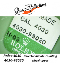 NEW Nuovo Blister Rolex 4030-98020 Jewel for minute-counting Wheel-upper X1