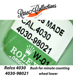 NEW Nuovo Blister Rolex 4030-98021 Bush for minute counting wheel lower X1