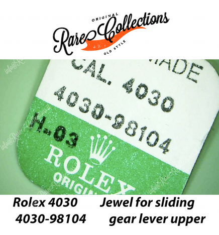 NEW Nuovo Blister Rolex 4030-98104 Jewel for Sliding Gear Lever Upper X1