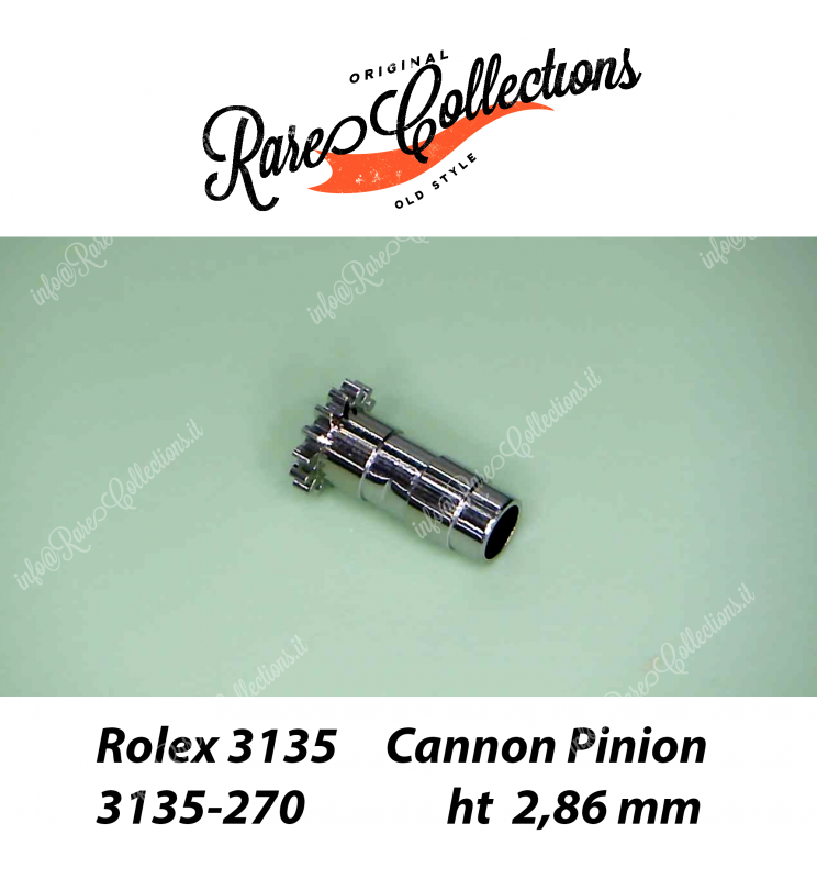 NEW Nuovo Rolex 3135-270 Cannon Pinion Pignone Calzante NEW Nuovo Rolex 3135-270 Cannon Pinion Pignone Calzante