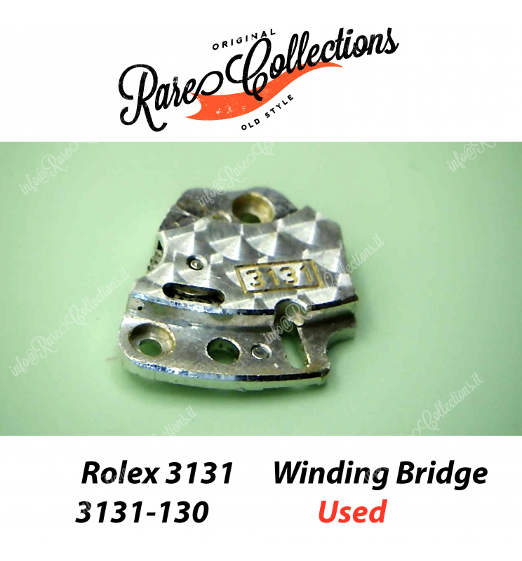 USED Usato Rolex 3131-130 Winding Bridge Ponte Ricambio