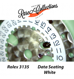NEW Nuovo Rolex 3135 Data Indicator White Complete Indicatore Data 600 + 614 + 16200