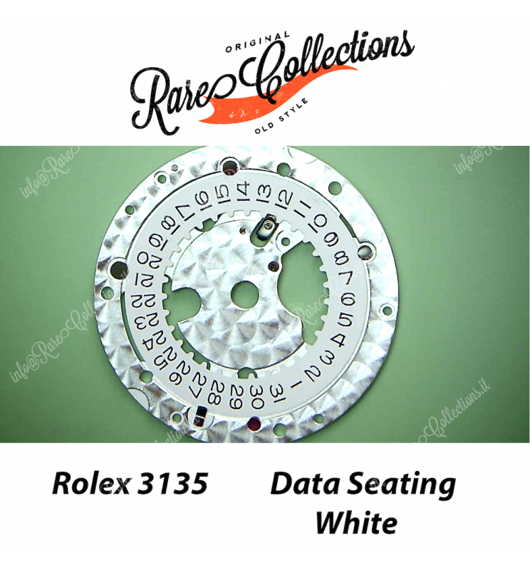 NEW Nuovo Rolex 3135 Data Indicator White Complete Indicatore Data 600 + 614 + 16200 NEW Nuovo Rolex 3135 Data Indicator White Complete Indicatore Data 600 + 614 + 16200