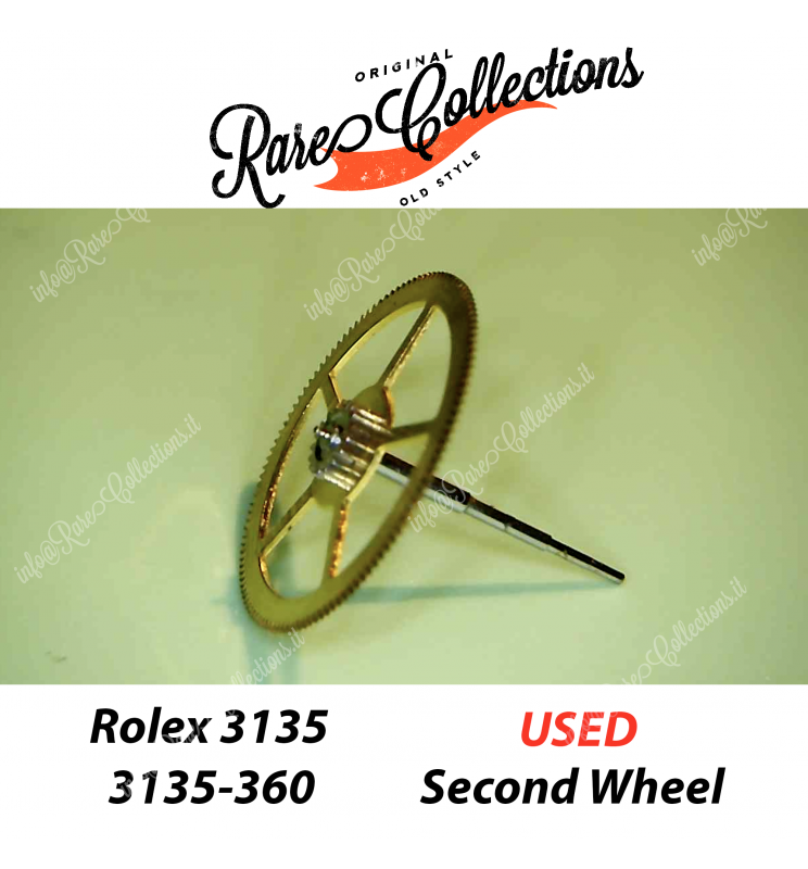 USED Usato Rolex 3135-360 Second Wheel Ruota Secondi Ricambio USED Usato Rolex 3135-360 Second Wheel Ruota Secondi Ricambio