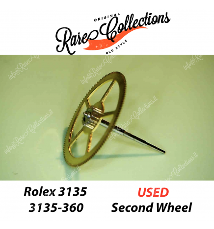 USED Usato Rolex 3135-360 Second Wheel Ruota Secondi Ricambio