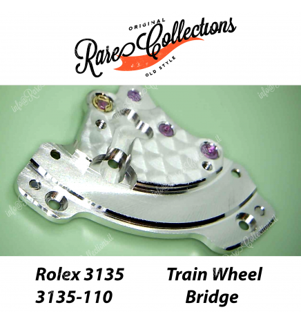 NEW Nuovo Rolex 3135-110 Train Wheel Bridge Ponte Treno Ruote