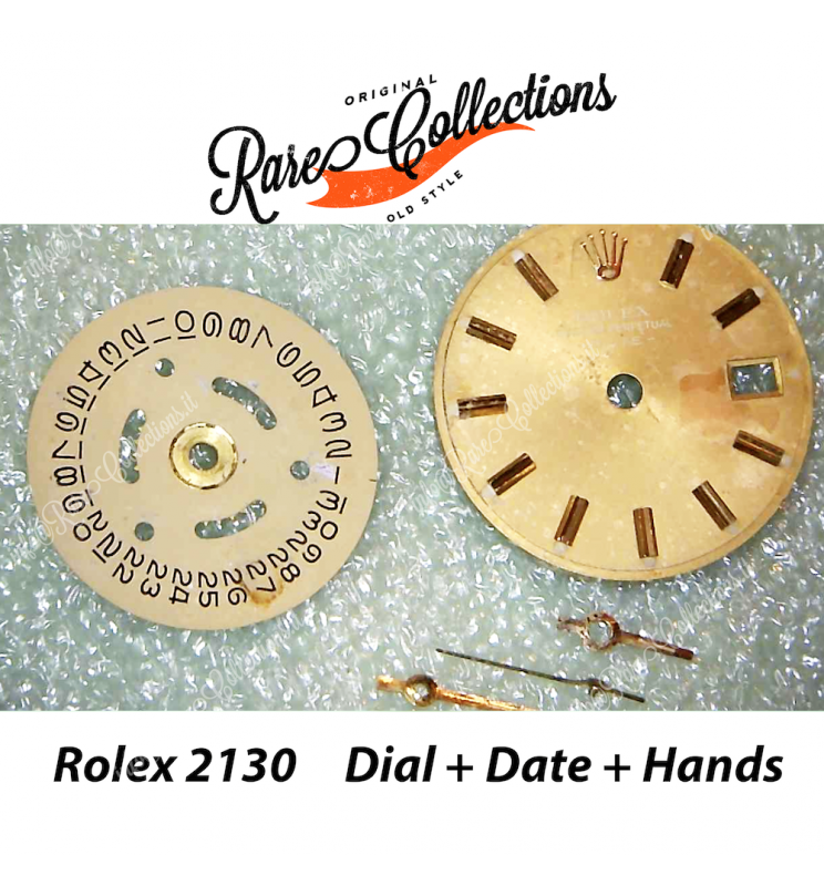 USED Usato Rolex Dial + Lancette Hands + Disco Data Rolex 2135 0060 USED Usato Rolex Dial + Lancette Hands + Disco Data Rolex 2135 0060