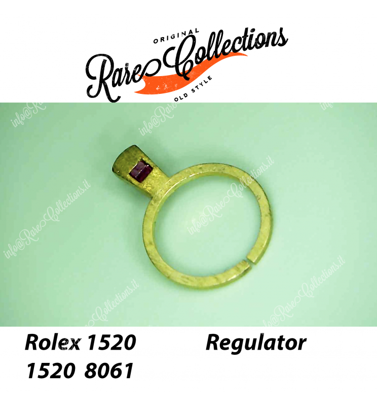 USED Usato Rolex Wheel 1520 8061 1525 Regulator Balance Bridge regolatore Ponte Bilanciere