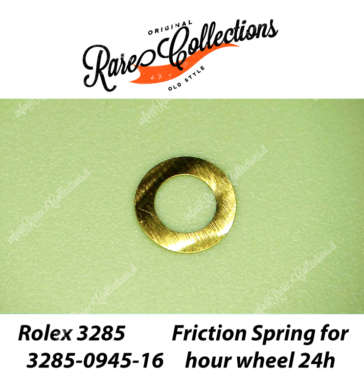 NEW Nuovo Rolex 3285-0945-16 Friction Spring for Hour Wheel 24 H Frizione