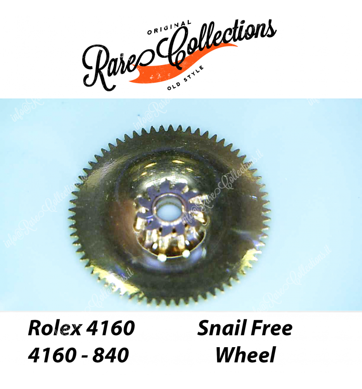 NEW Nuovo Rolex Yacht Master II 4161 4160-840 Snail Free Wheel Ricambio NEW Nuovo Rolex Yacht Master II 4161 4160-840 Snail Free Wheel Ricambio