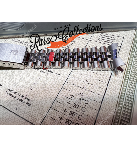 NEW Rolex Bracciale Rolex Jubilee 20mm 62510H 50 GMT 502T Bracelet Originale