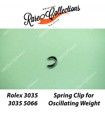 NEW Nuovo Rolex 3035 5066 Spring Clip for Oscillating Weight Ricambio