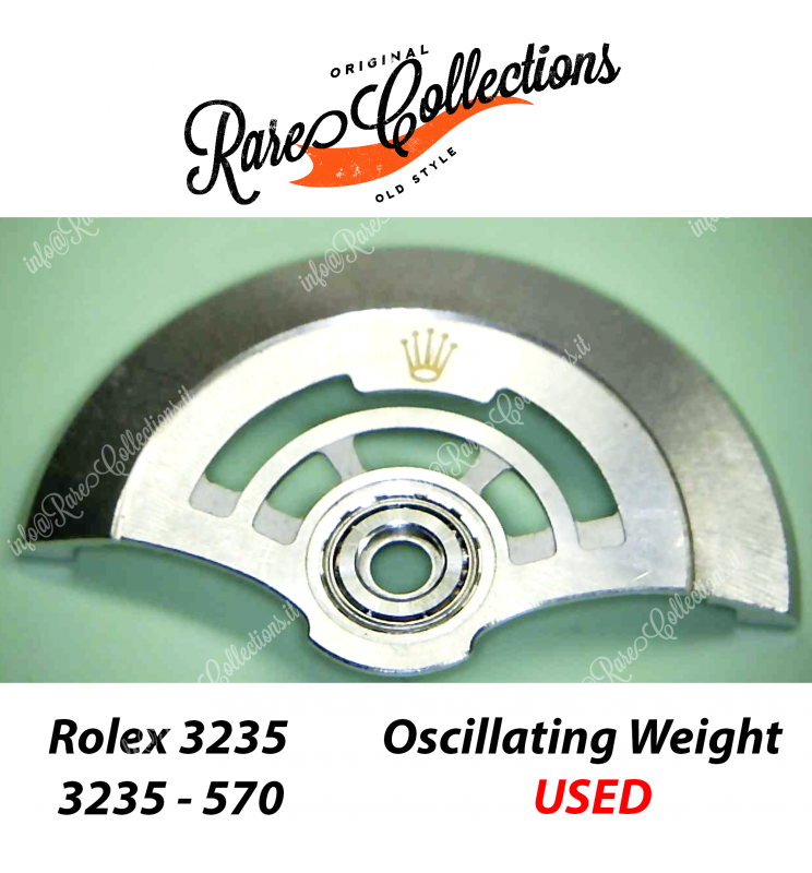 USED Usato Rolex 3235-570 Oscillating Weight Massa Oscillante USED Usato Rolex 3235-570 Oscillating Weight Massa Oscillante