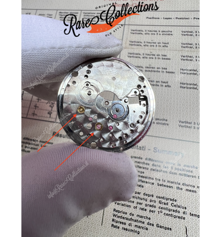 Rolex 1570 MainPlate Main Plate Piastra Platina 8130 Usata Ottime condizioni .5