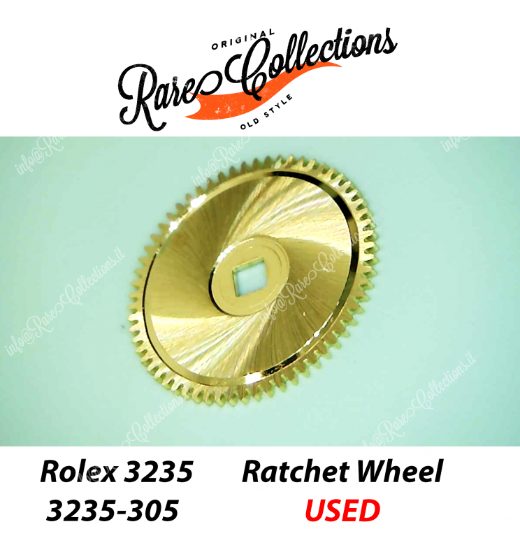 USED Usato Rolex 3235-305 Ratchet Wheel Ruota cricchetto USED Usato Rolex 3235-305 Ratchet Wheel Ruota cricchetto