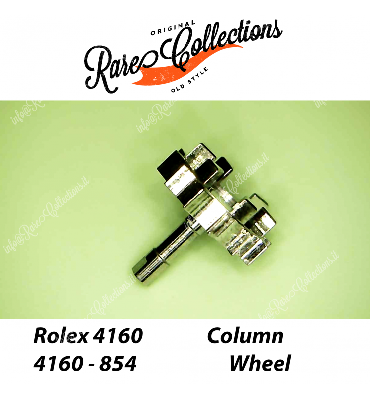 NEW Nuovo Rolex 4160-854 4161 Column Wheel Ricambio NEW Nuovo Rolex 4160-854 4161 Column Wheel Ricambio