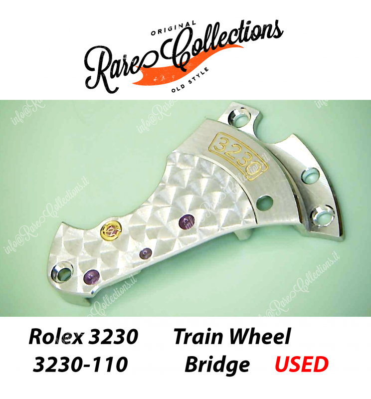 USED usato Rolex 3230 110 Train Wheel Bridge Ponte Ruotismo Ricambio USED usato Rolex 3230 110 Train Wheel Bridge Ponte Ruotismo Ricambio