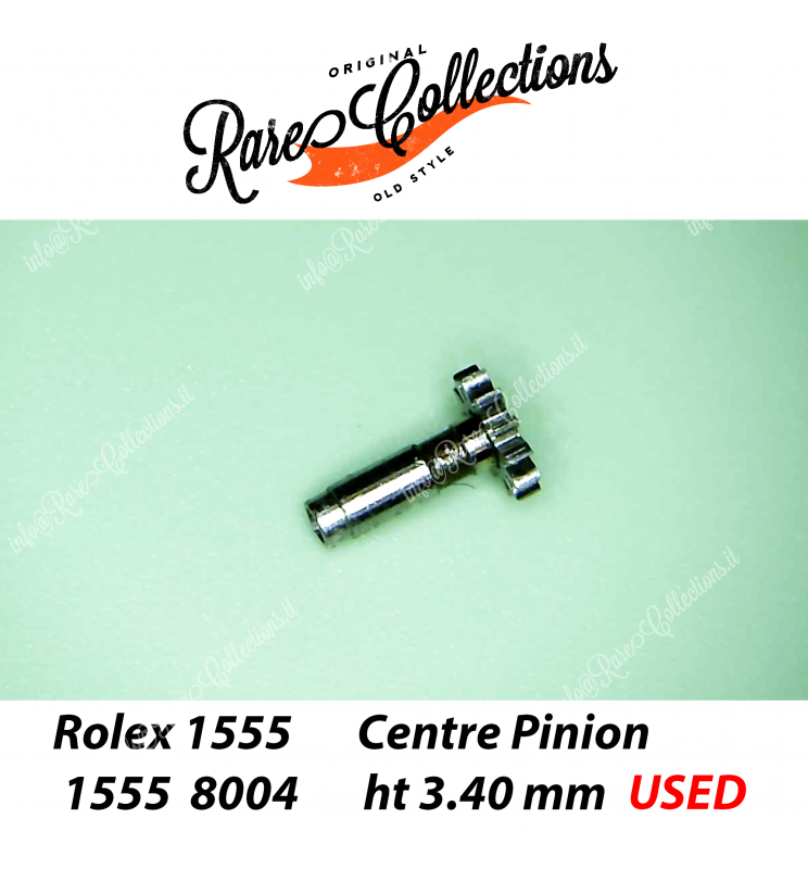 USED per Rolex 1555 1556 8004 Day Date 1803 Cannon Pinion h 3,4 mm Usato