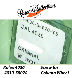 NEW Nuovo Blister Rolex 4030-58070 Screw for Column Wheel X1 Vite per Ruota a Colonna