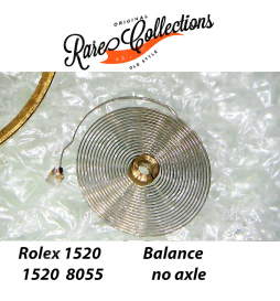 USED Usato Rolex 1520 8055 Balance Complete Bilanciere Broken Hairspring OK
