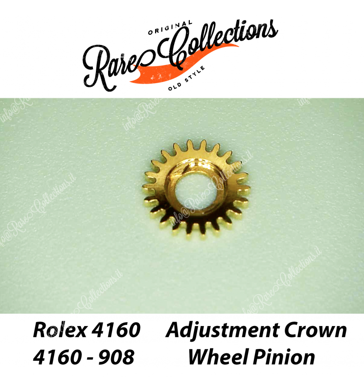 NEW Nuovo Rolex Yacht Master II 4160-908 4161 Adjustment crown wheel Pinion NEW Nuovo Rolex Yacht Master II 4160-908 4161 Adjustment crown wheel Pinion