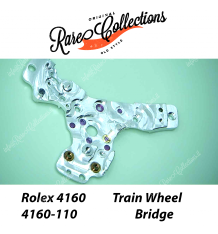 NEW Nuovo Rolex 4160-110 Wheel Bridge Ponte Treno Ruote