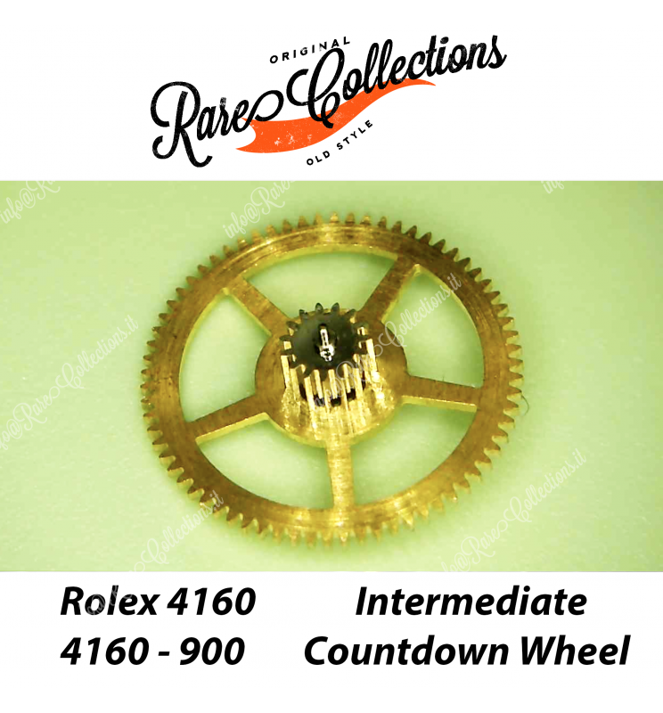 NEW Nuovo Rolex 4160-900 Intermediate Countdown Wheel 4161 Ricambio NEW Nuovo Rolex 4160-900 Intermediate Countdown Wheel 4161 Ricambio