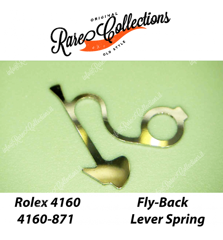 NEW Nuovo Rolex Yacht Master II 4160-871 4161 Spring for fly-back lever Ricambio NEW Nuovo Rolex Yacht Master II 4160-871 4161 Spring for fly-back lever Ricambio