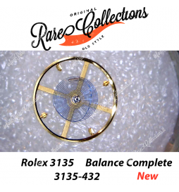 NEW Nuovo Rolex 3135-432 Balance Complete Parachrom Blu Bilanciere