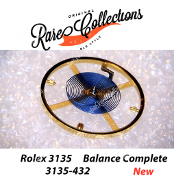 NEW Nuovo Rolex 3135-432 Balance Complete Parachrom Blu Bilanciere
