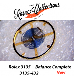 NEW Nuovo Rolex 3135-432 Balance Complete Parachrom Blu Bilanciere