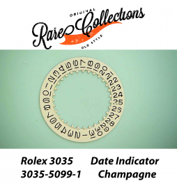 USED Usato Rolex 3035 5099-1 Date Indicator Champagne
